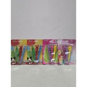 Lot of 4 - Disney Junior Mickey Mouse, Minnie Mouse, Princess, Toy Crayons A,B,C